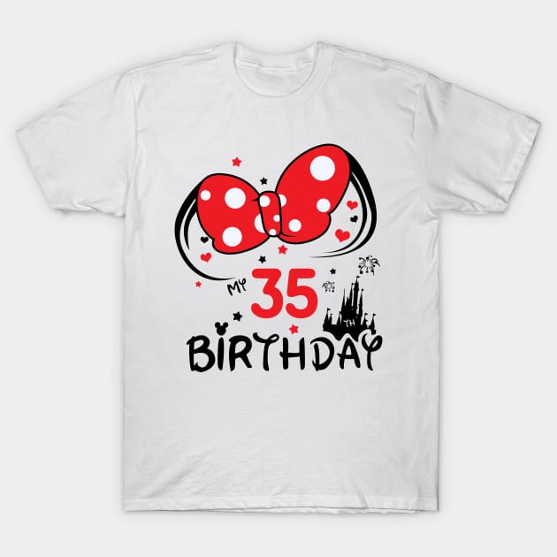 35th birthday T-Shirt by Circle Project